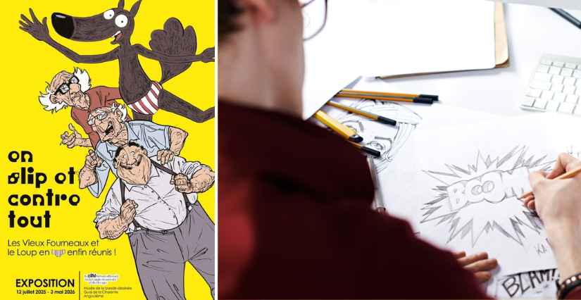 Atelier créatif 8-12 ans à la Cité de la BD d'Angoulême