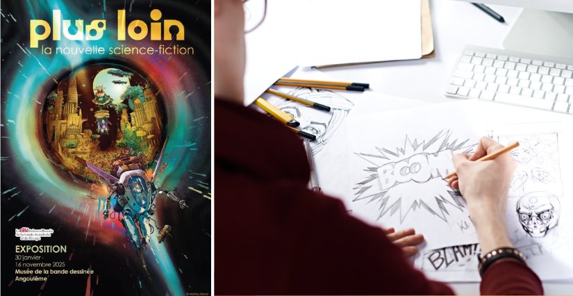 Atelier créatif 8-12 ans à la Cité de la BD d'Angoulême