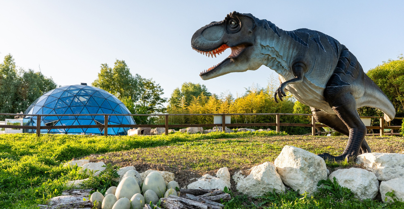 Découvrez le monde des dinosaures à Planet Exotica à Royan