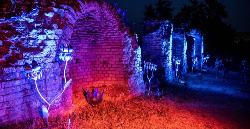 "Enquête à Mediolanum" enquête aux flambeaux, en famille à Saintes