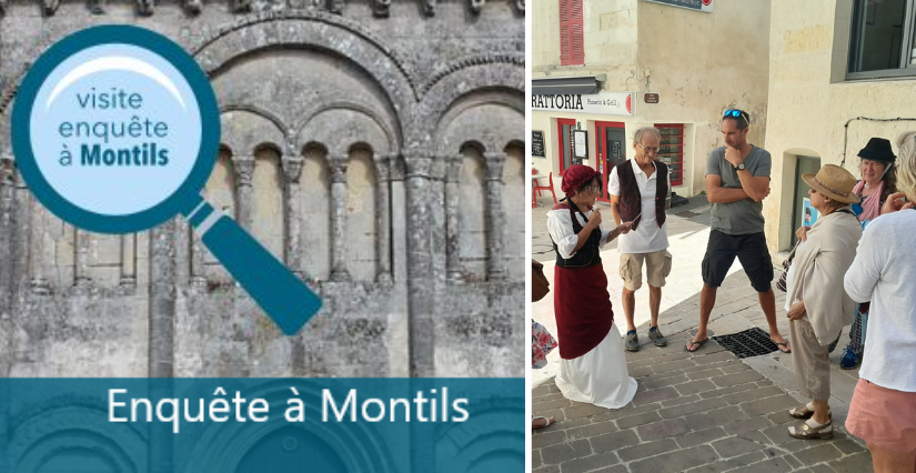 Visite-enquête en famille à Montils, entre Saintes et Cognac