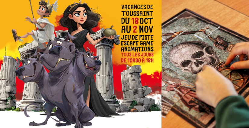 "Du rififi aux Enfers", animations des vacances sur le site du Fâ, à Barzan près de Royan
