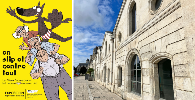 Journée événement "En slip et contre tout" à la Cité de la BD à Angoulême