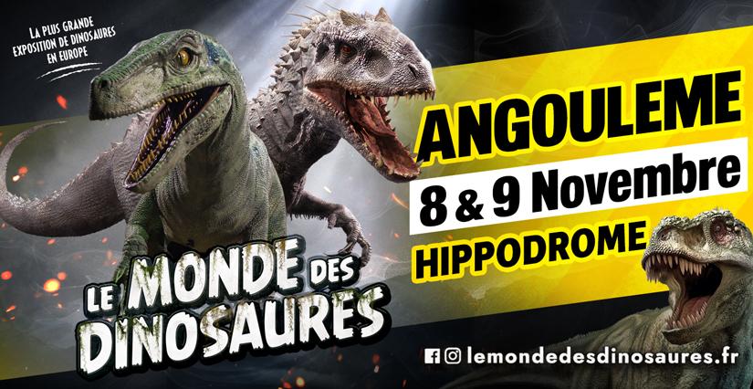 L'exposition "le Monde des Dinosaures" débarque à l'Hippodrome d'Angoulême