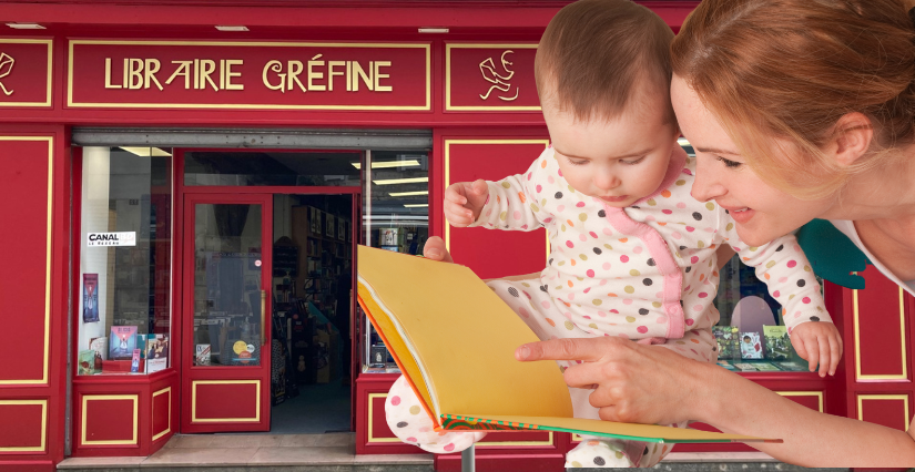 Contes pour tout-petits à la Librairie Gréfine, La Rochelle