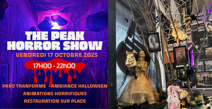 "The Peak Horror Show" Halloween Party à The Peak, parc accrobranche entre La Rochelle et Rochefort