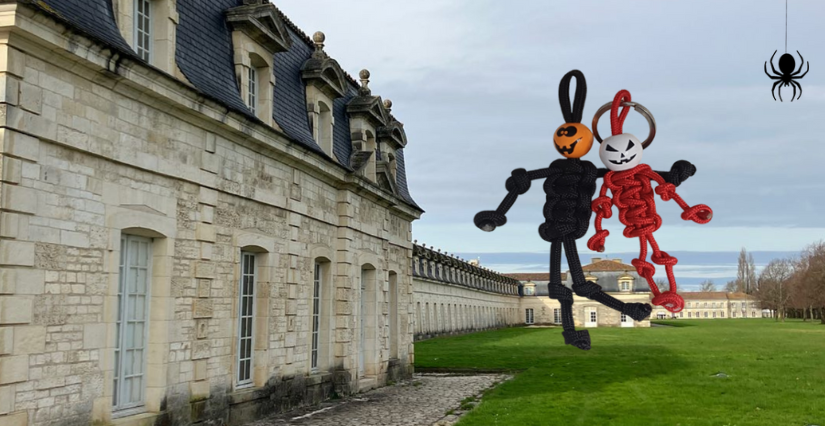 Atelier matelotage d'Halloween à la Corderie Royale de Rochefort