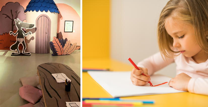 "la forêt se déguise pour Halloween", atelier créatif 4-6 ans à la Cité de la BD d'Angoulême