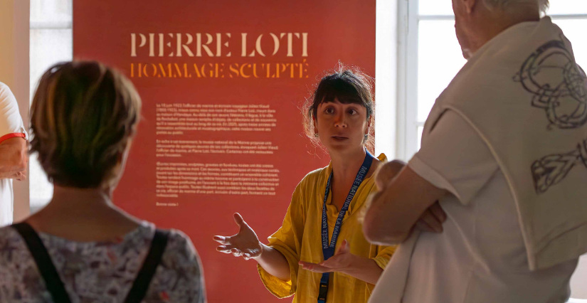  Visite flash de l'exposition Pierre Loti, au musée national de la Marine de Rochefort