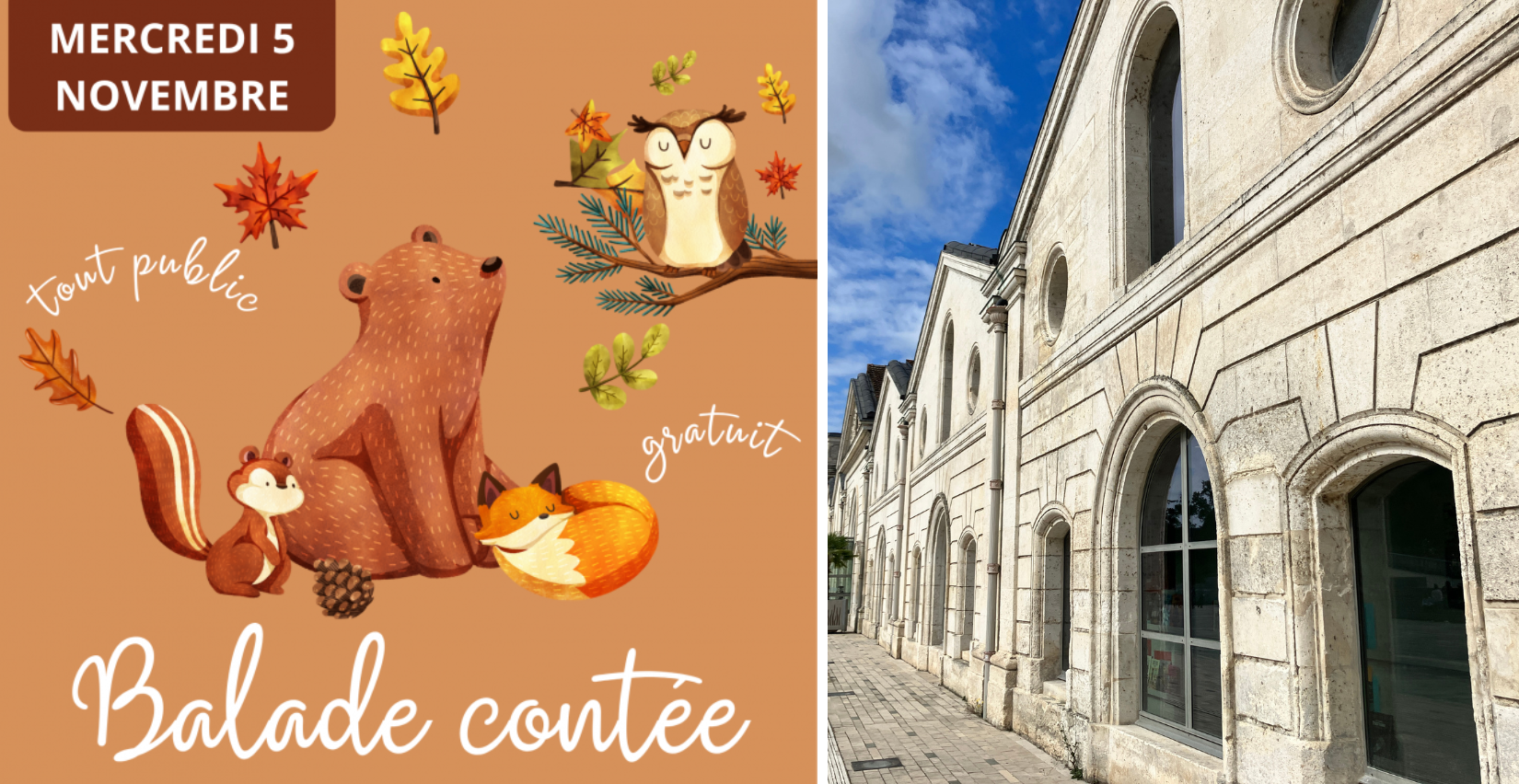 Balade contée en famille avec la Cité de la BD d'Angoulême