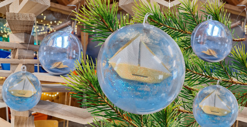"Bulles marines de Noël" atelier créatif au Musée Maritime La Rochelle