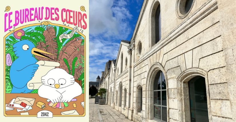 Le Bureau des Cœurs : rencontre et dédicaces avec Sophie Guerrive et après-midi romantique à la Cité de la BD d'Angoulême