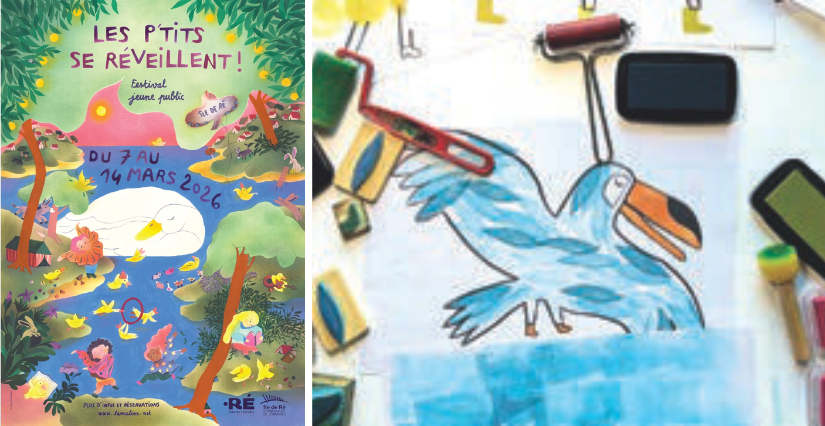 Programme du mercredi du Festival "les p'tits se réveillent" sur l'île de Ré