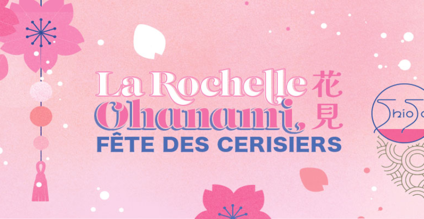 "Ohanami" fête des cerisiers au parc de Charruyer à la Rochelle