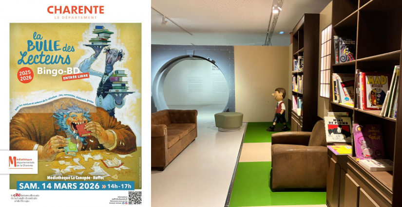 Le Bingo-BD de la Bulle des lecteurs, avec la Cité de la bande-dessinée, à Ruffec