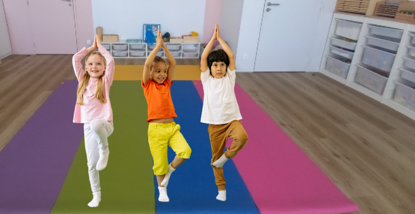 Séances de kid’s yoga à l'Etoile des familles à La Rochelle