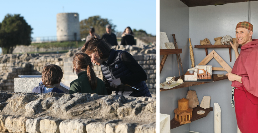 "À la recherche de la Cité perdue" animations familiales pendant les vacances d'avril sur le site du Fâ à Barzan, près de Royan