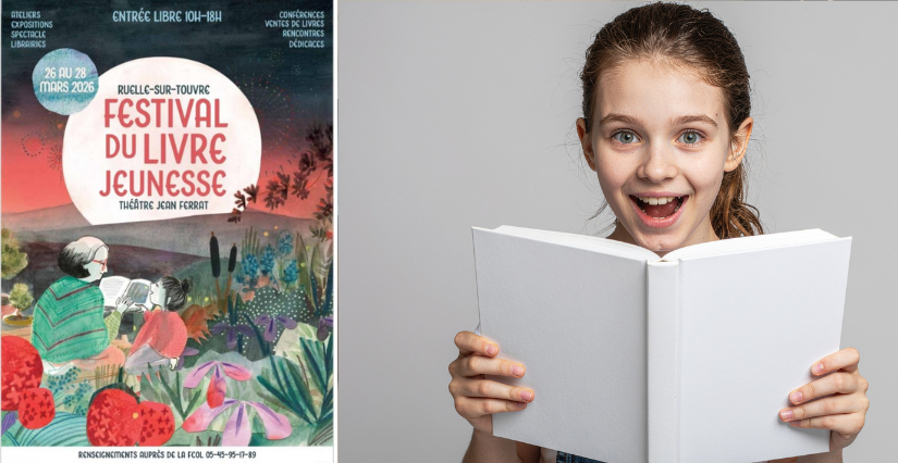 Le salon du livre jeunesse à Ruelle-sur-Touvre - sortie en famille