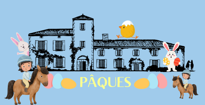 Chasse aux oeufs et animations de Pâques au Clos de Bellevue, à Mortagne-sur-Gironde