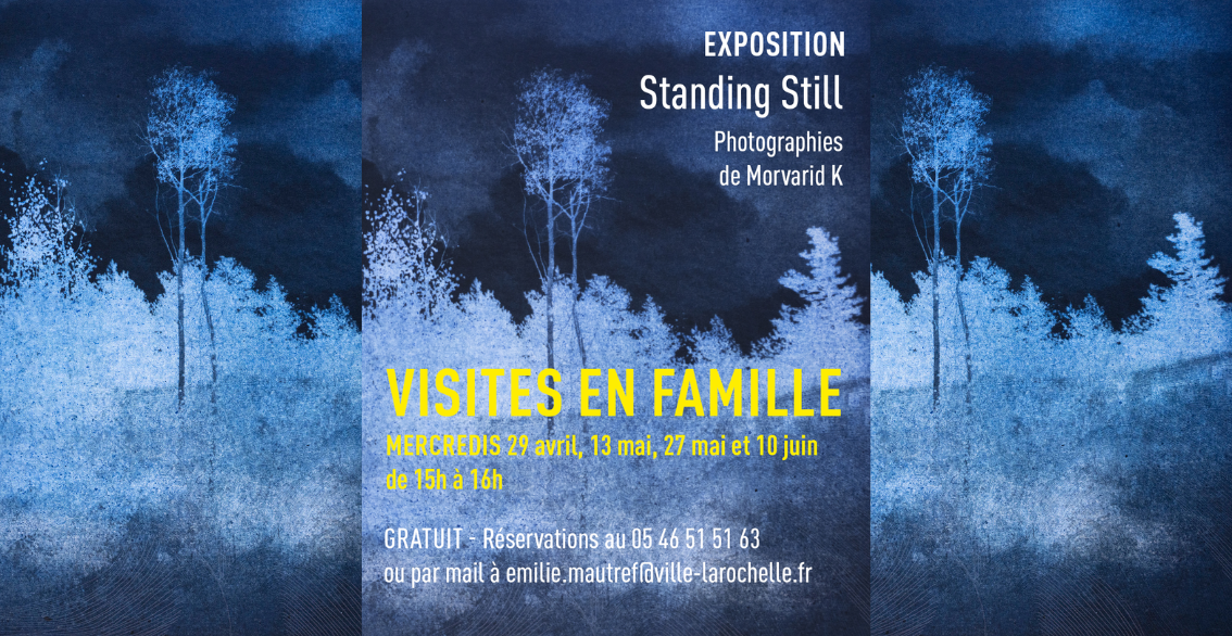 Visite familiale de l'expo "Standing Still" à la Chapelle des Dames Blanches à La Rochelle