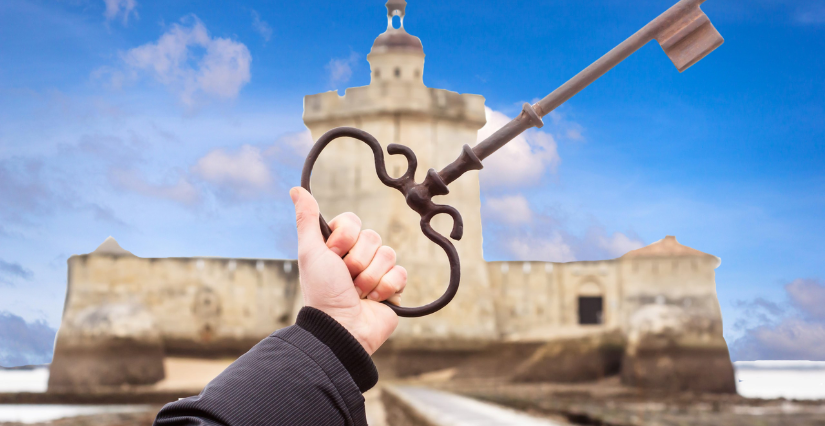 Les visites du gardien au Fort Louvois, entre Marennes et l'île d'Oléron