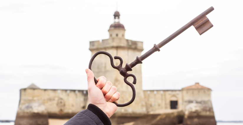 Les visites du gardien au Fort Louvois, entre Marennes et l'île d'Oléron