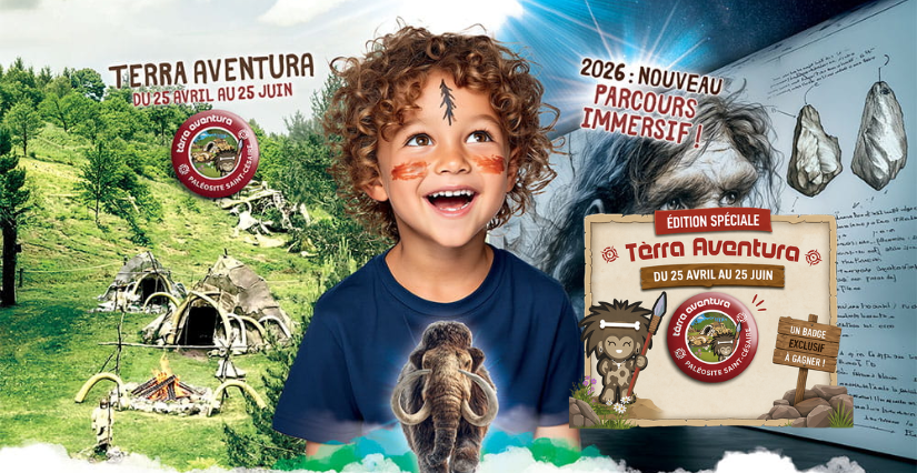 Parcours inédit Tèrra Aventura au Paléosite, entre Saintes et Cognac