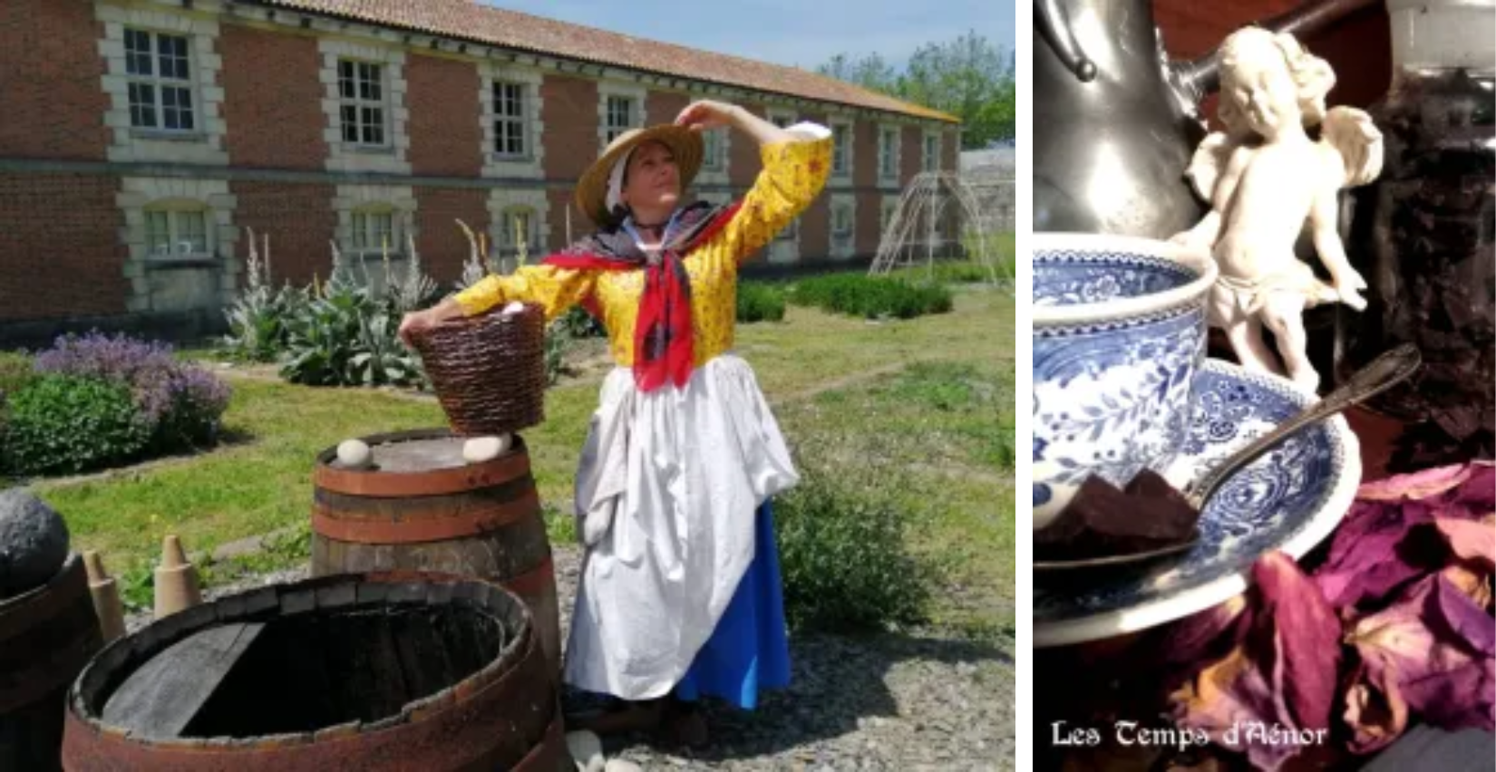 Atelier chocolat "venez croquer l'histoire" à la Halle aux Vivres de la Citadelle de Brouage