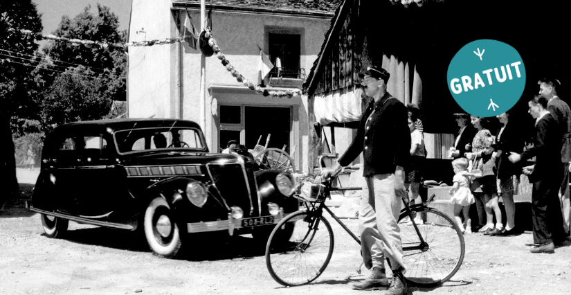 Ciné-quiz-goûter "Jour de fête" à la médiathèque de Villeneuve, La Rochelle