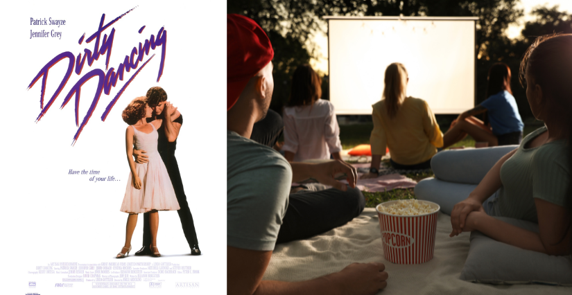 Cinéma en plein air "Dirty Dancing" à Meaux, entre Jonzac et Barbezieux St Hilaire