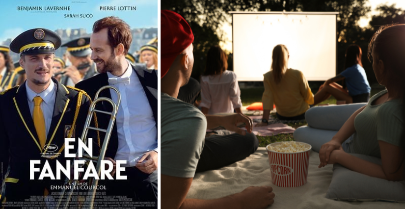Cinéma en plein air "En fanfare" à Jonzac