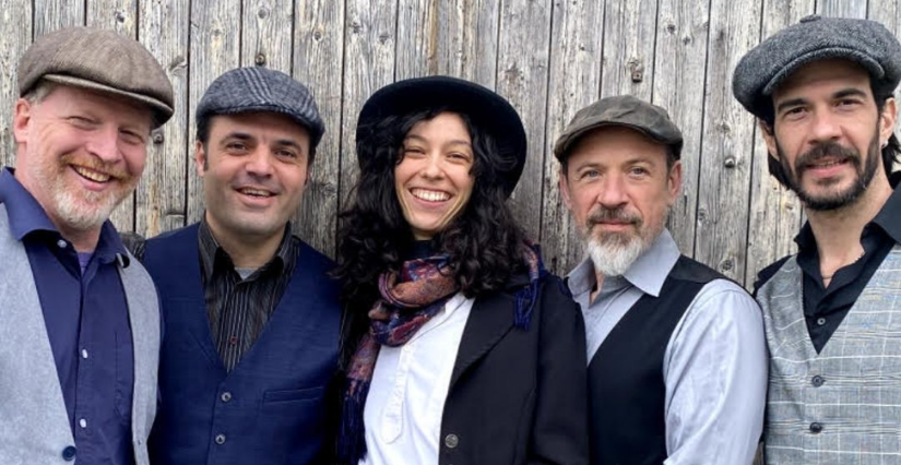 Guinguette et concert "Le Grand Bal 4tet" en famille à Saint-Léger, près de Pons