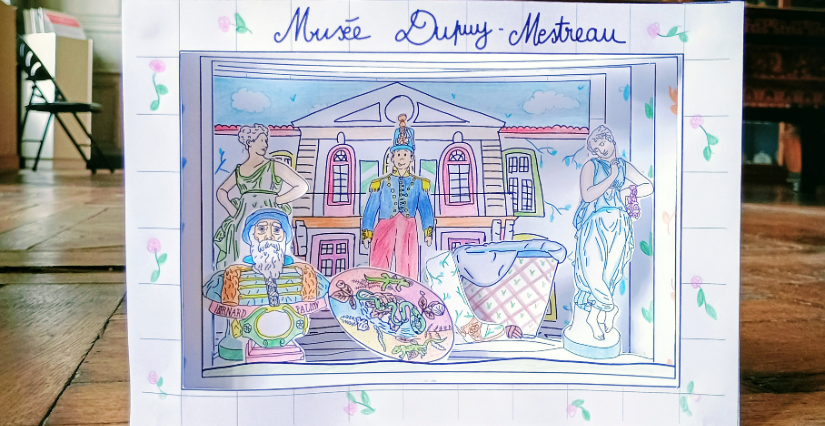 Atelier créatif « Souvenirs du musée » cet été au Musée Dupuy-Mestreau Atelier créatif « Souvenirs du musée » cet été au Musée Dupuy-Mestreau