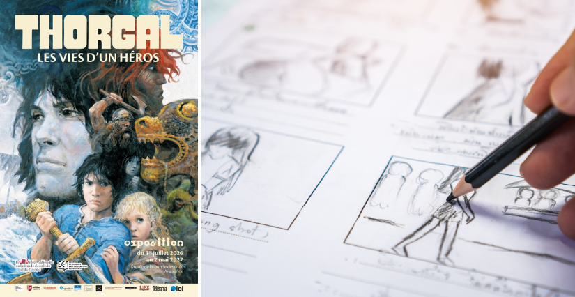 Atelier créatif "Thorgal, les vies d’un héros" à la Cité de la BD d'Angoulême