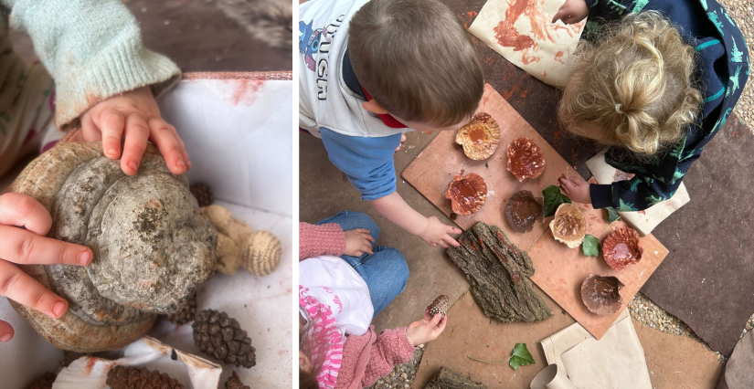 "Préhisto’éveil", l'atelier des tout-petits 0 à 3 ans au Paléosite de Saint-Césaire