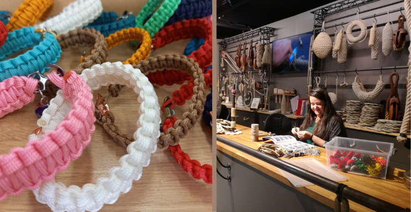 Atelier matelotage "bracelet", dès 6 ans à la Corderie Royale de Rochefort