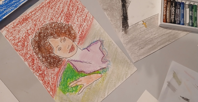 Atelier créatif "Portraits en couleurs" au Musée de l'Échevinage de Saintes