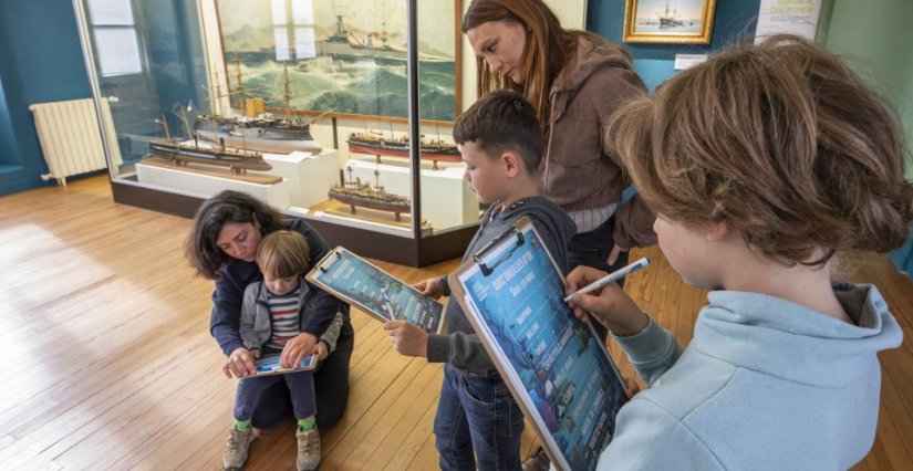 "Sous les mers" visite-jeu familiale du musée national de la Marine de Rochefort