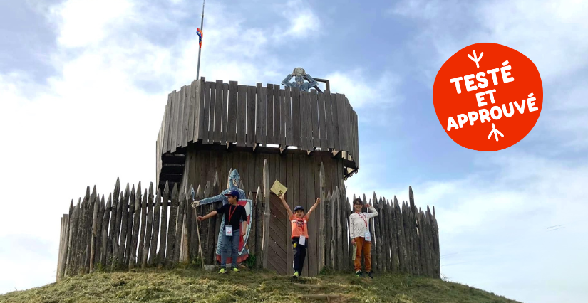 Les reporters à l'assaut du Moyen-Âge au Château-Fort de la fée Mélusine près de Rochefort