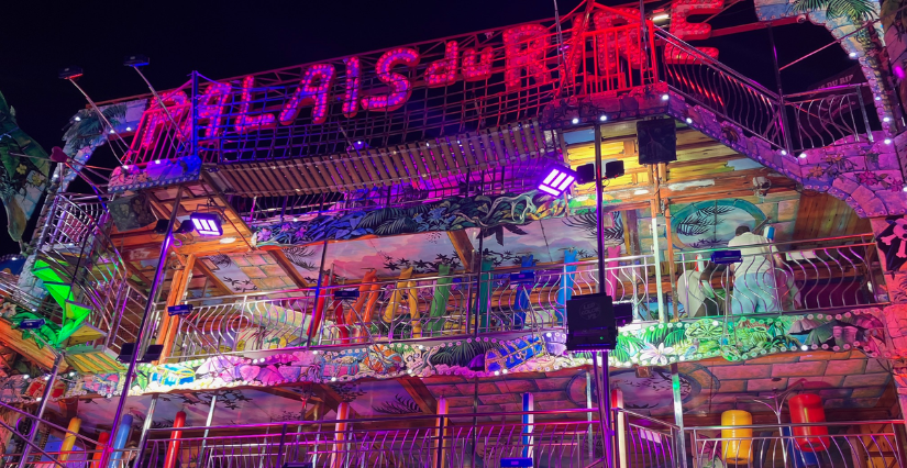 Luna Park, fête foraine à La Palmyre près de Royan
