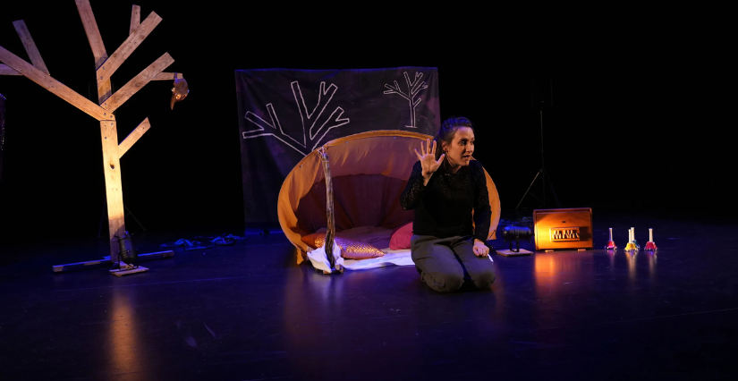"La Moufle" spectacle pour les petits à la médiathèque de Saintes