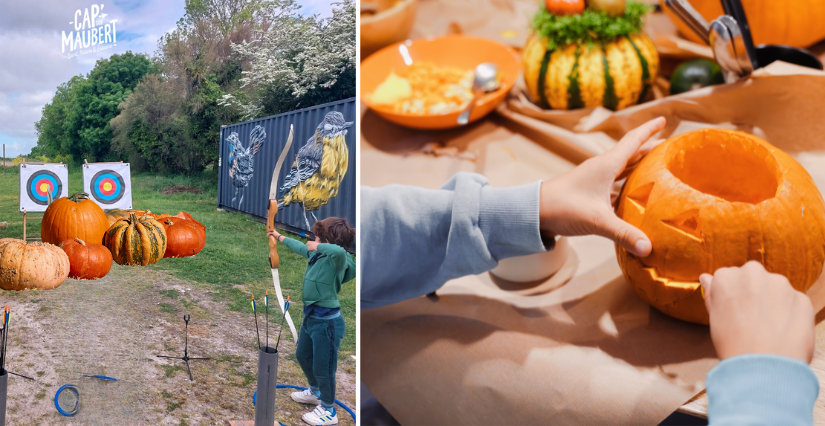 Deux journées d'animations Halloween à Cap' sur Maubert, sur l'estuaire de la Gironde