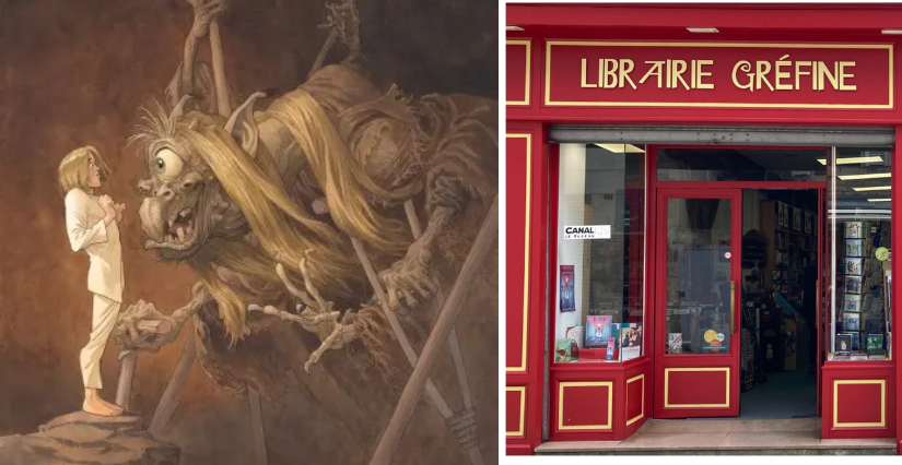 "Le dernier Croque-Mitaine" conte d'Halloween à la Librairie Gréfine La Rochelle