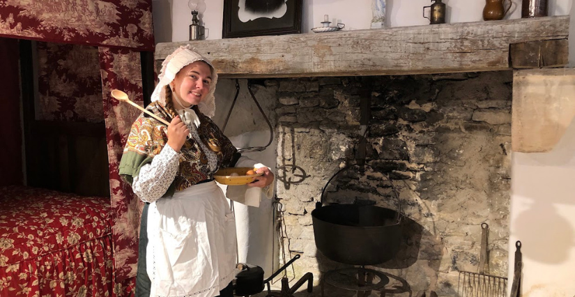 Atelier cuisine théâtralisé à la Maison éco-paysanne, sur l'île d'Oléron