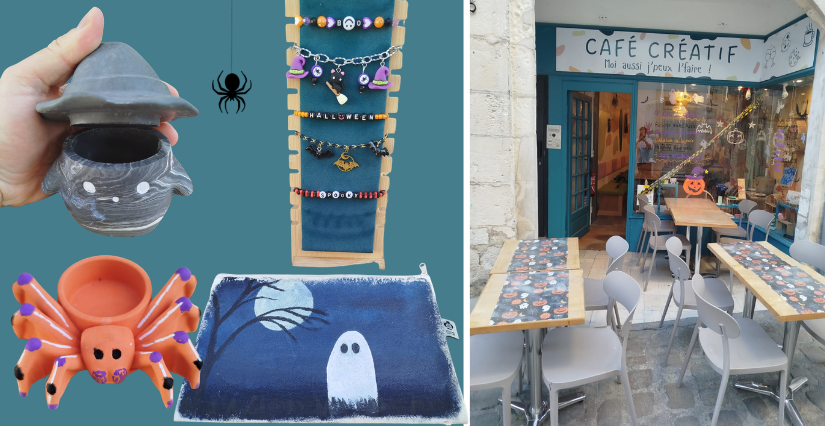 Ateliers d'Halloween au Café Made by Me de La Rochelle
