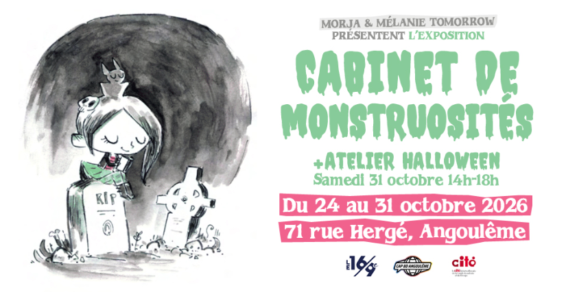 Découvrez l'expo "Cabinet de curiosités" et son atelier d'Halloween à Angoulême