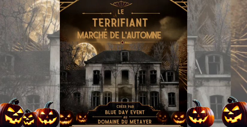 Le terrifiant marché de l'automne à Puyravault près de Surgères