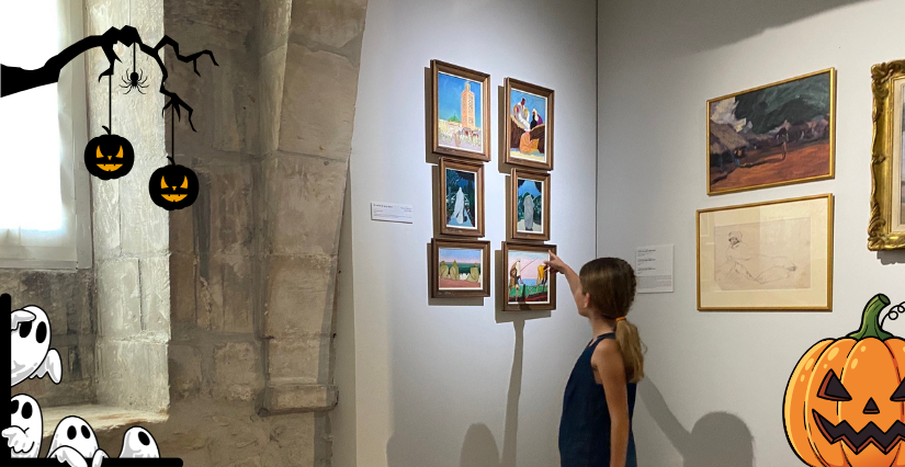 "Les tableaux fêtent Halloween!" atelier artistique au Musée l'Échevinage de Saintes