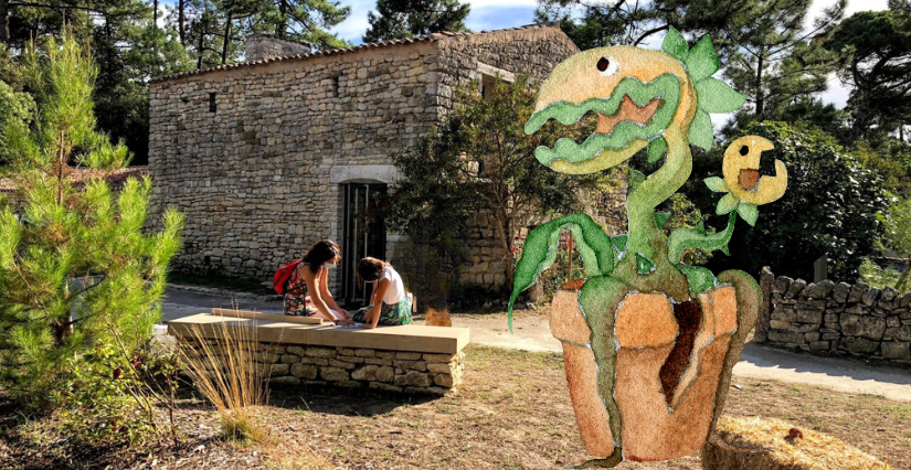 "Ma plante Frankenstein" atelier à la Maison éco-paysanne, sur l'île d'Oléron
